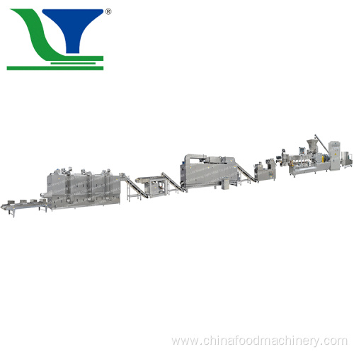 automatic snack pellet machine process line